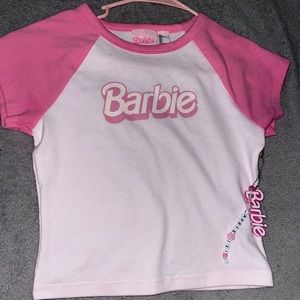 vintage forever 21 barbie shirt (keychain Added)